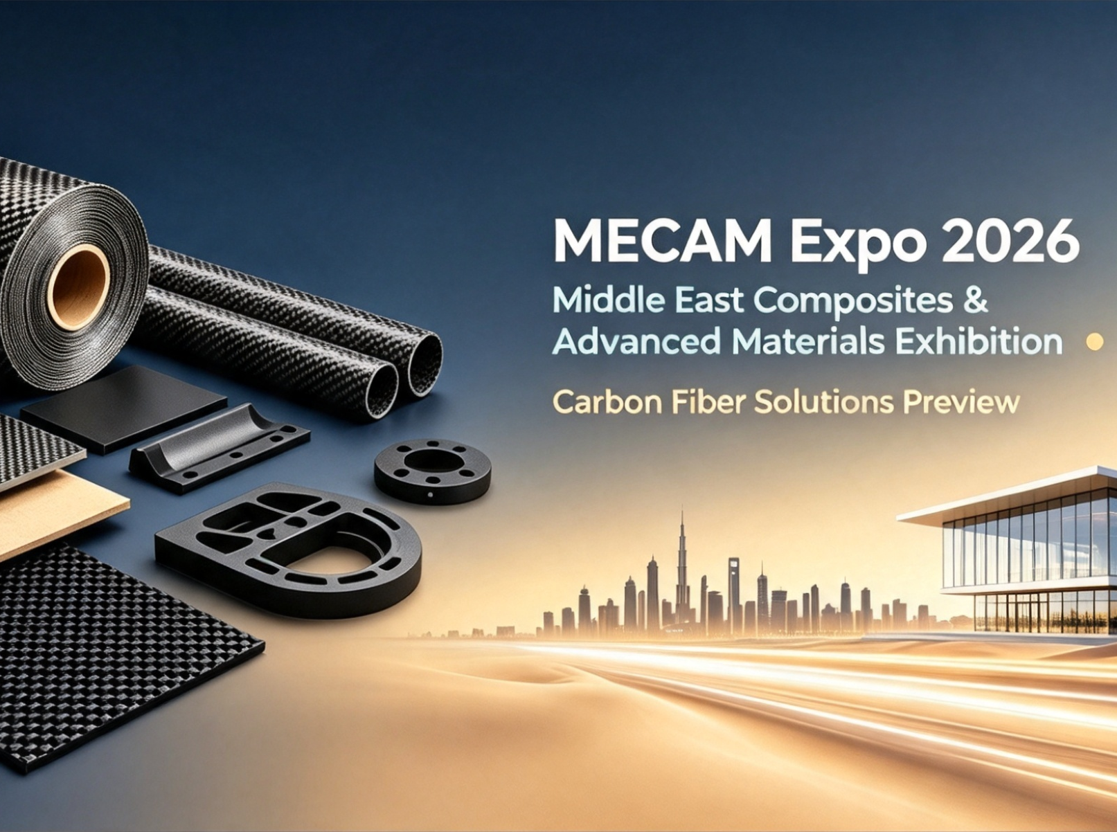 MECAM Expo 2027 | GBTECH предлагает комплексные решения из углепластика для Ближнего Востока