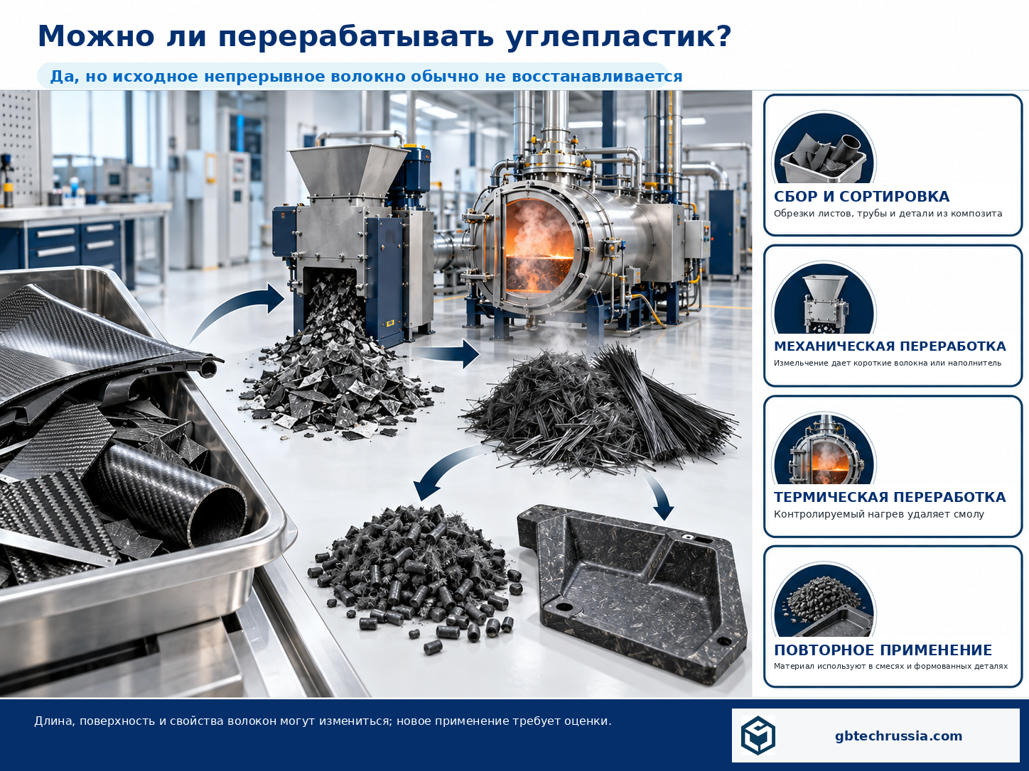 Можно ли перерабатывать углепластик? Куда попадают отходы углеродного волокна?