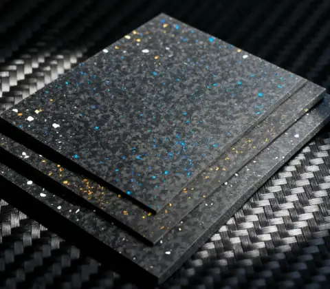 Светящаяся углеродная плита